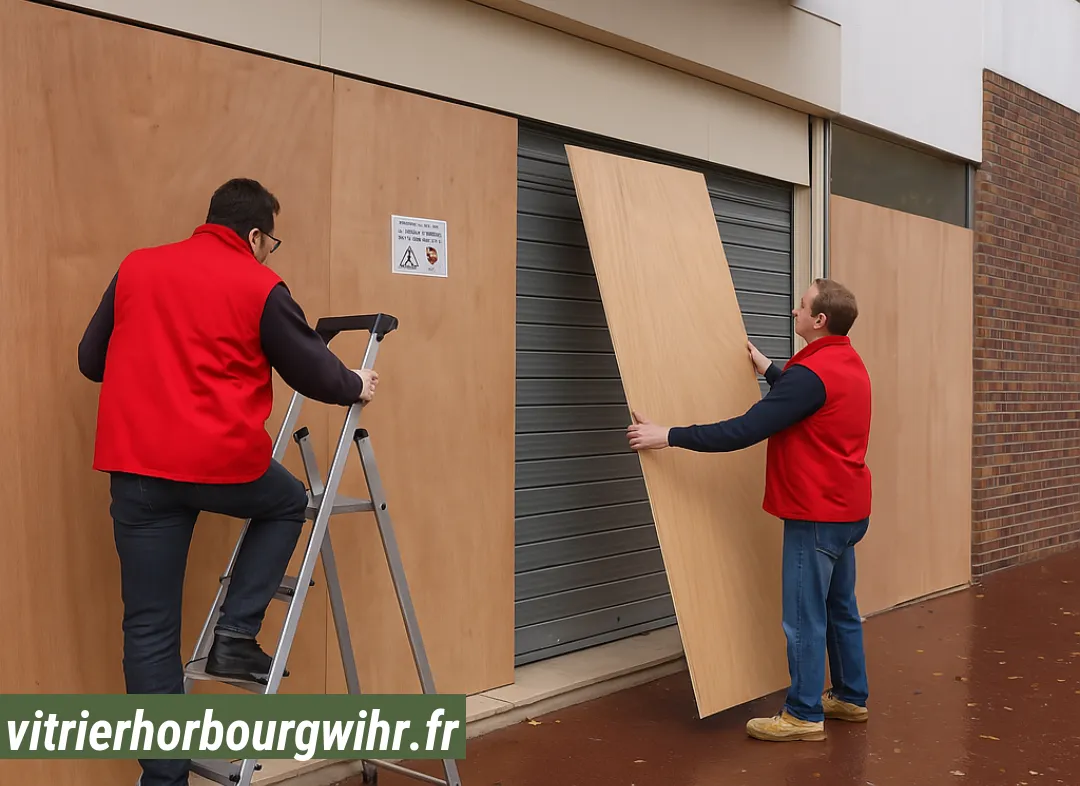 Mise en sécurité fermeture provisoire Horbourg-Wihr