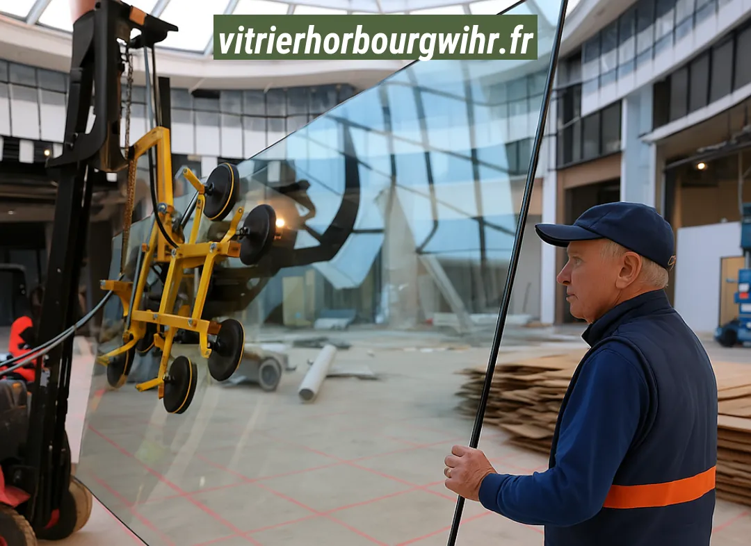 Remplacement de vitrine magasin Horbourg-Wihr